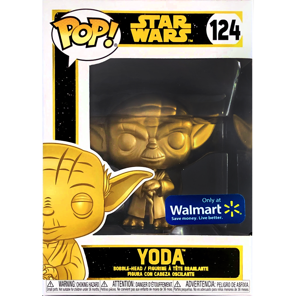 Gold yoda shop funko pop